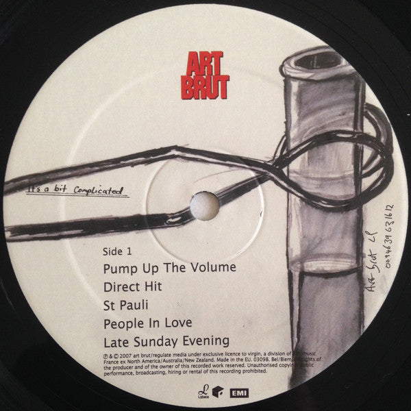 Art Brut : It's A Bit Complicated (LP, Album, Ltd)