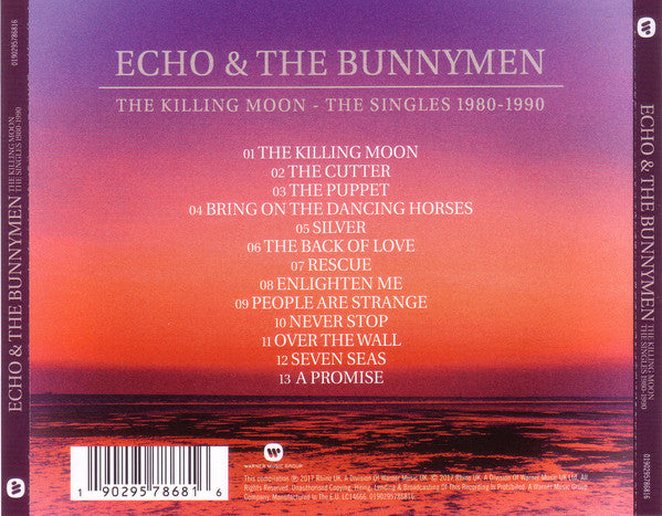 Echo & The Bunnymen : The Killing Moon - The Singles 1980 - 1990 (CD, Comp)