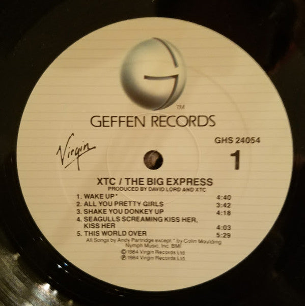 XTC : The Big Express (LP, Album, SRC)
