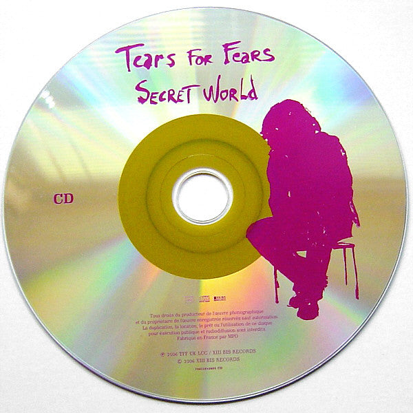 Tears For Fears : Secret World (CD, Album + DVD-V, Multichannel, PAL)