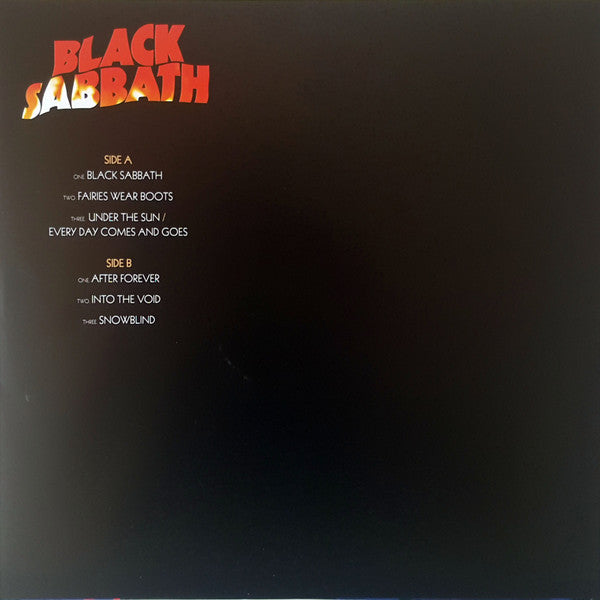 Black Sabbath : The End (4 February 2017 - Birmingham) (3xLP, Album, 180)