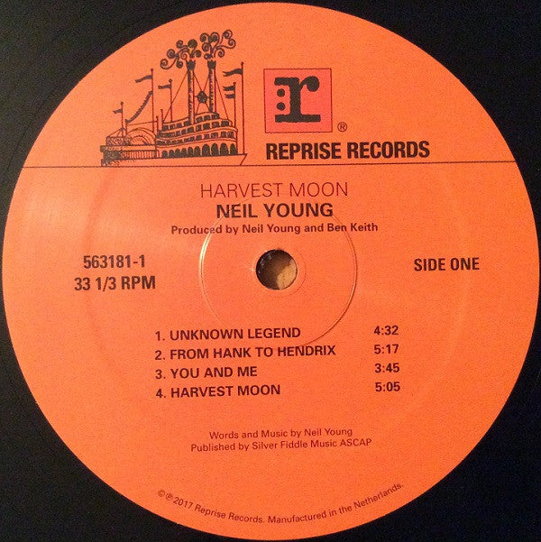 Neil Young : Harvest Moon (LP + LP, S/Sided, Etch + Album, RSD, RE)