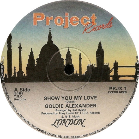 Goldie Alexander : Show You My Love (12")