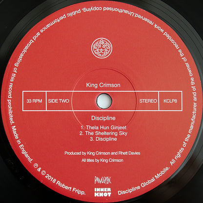 King Crimson : Discipline (LP, Album, RE, RM, 200)