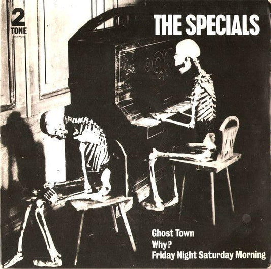 The Specials : Ghost Town (7", Single, Sil)