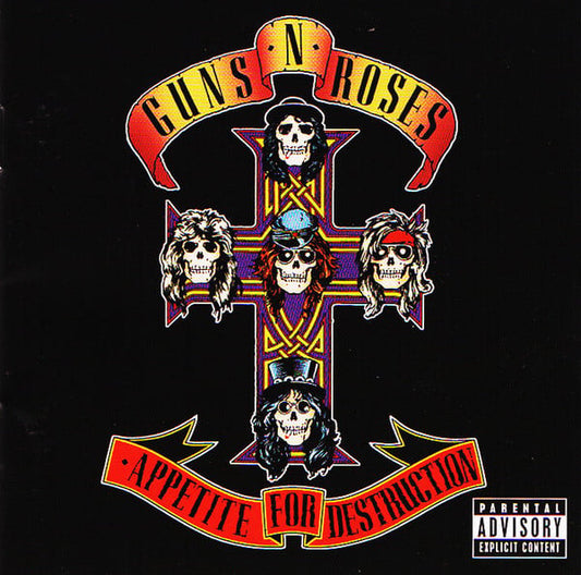 Guns N' Roses : Appetite For Destruction (CD, Album, RE, RM)