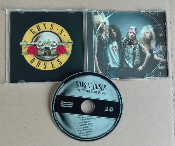 Guns N' Roses : Appetite For Destruction (CD, Album, RE, RM)
