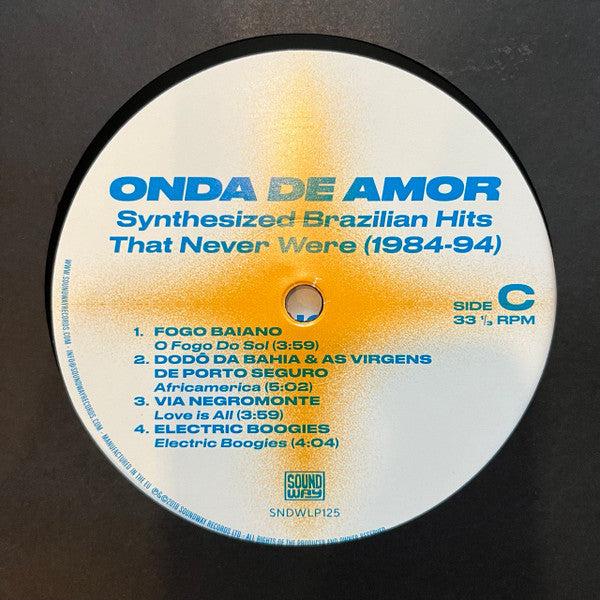 Various : Onda De Amor (Synthesized Brazilian Hits That Never Were 1984-94) (2xLP, Comp)