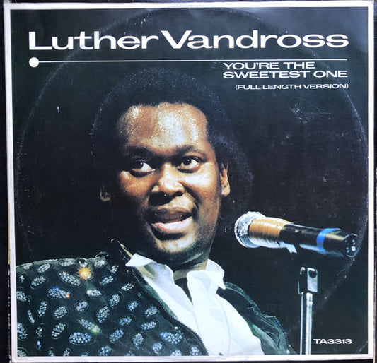 Luther Vandross : You're The Sweetest One (Full Length Version) (12", Single)