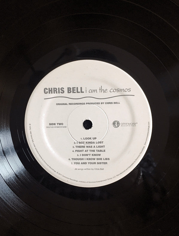 Chris Bell : I Am The Cosmos (LP, Album, RE, RP)