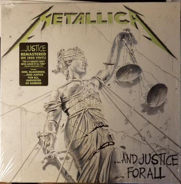 Metallica : And Justice For All 2xLP, Album, RE, RM, 180 (NM or
