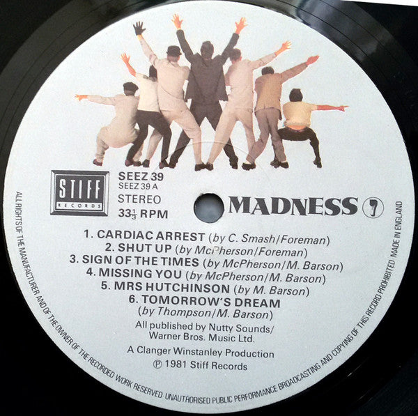 Madness : 7 (LP, Album)