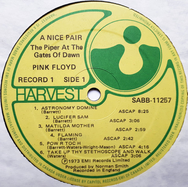 Pink Floyd : A Nice Pair (Comp, RE, Gat + LP, Album, RE + LP, Album, RE)
