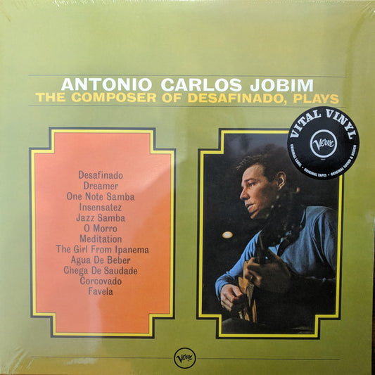 Antonio Carlos Jobim : The Composer Of Desafinado, Plays (LP, Album, RE, RM)