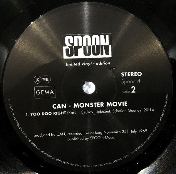 The Can* : Monster Movie (LP, Album, Ltd, RE)