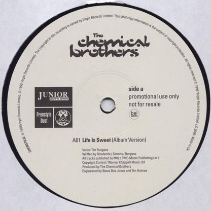 The Chemical Brothers : Life Is Sweet (2x12", Single, Promo)