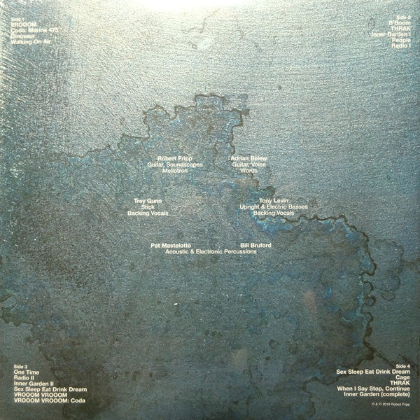 King Crimson : THRAK (2xLP, Album, RE, RM, 200)