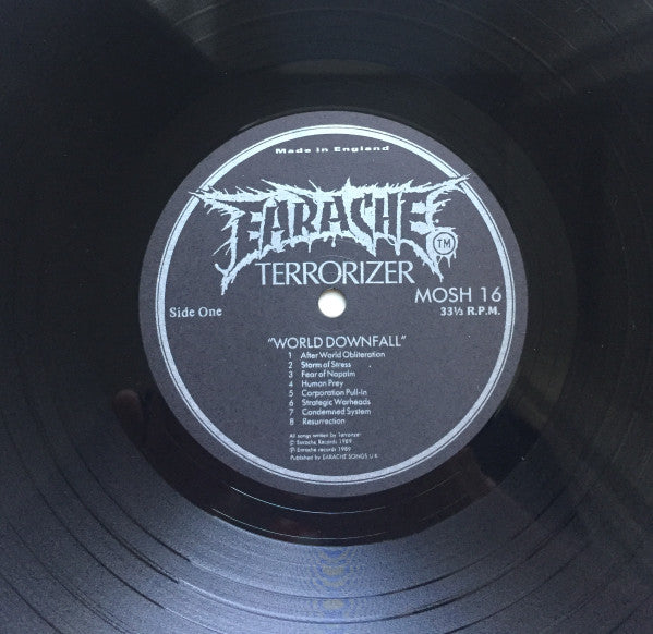 Terrorizer : World Downfall (LP, Album, Ins)