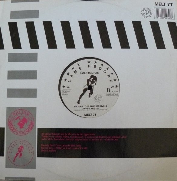 Gwen McCrae : All This Love That I'm Giving (12")