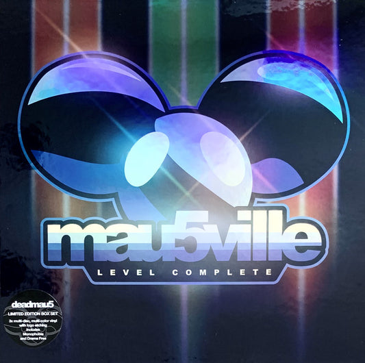 deadmau5 : Mau5ville Level Complete (12", S/Sided, Etch, Yel + 12", Gre + 12", Red + Bo)