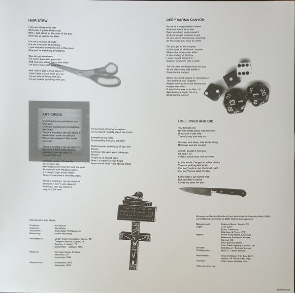 Bob Mould : Bob Mould (LP, Album, RE, Cle)