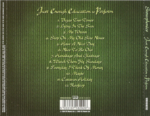 Stereophonics : Just Enough Education To Perform (CD, Album, RE)