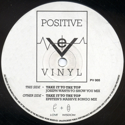 The New Dance Republic : Take It To The Top (12")