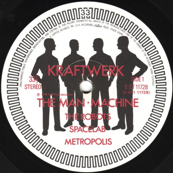Kraftwerk : The Man • Machine (LP, Album)