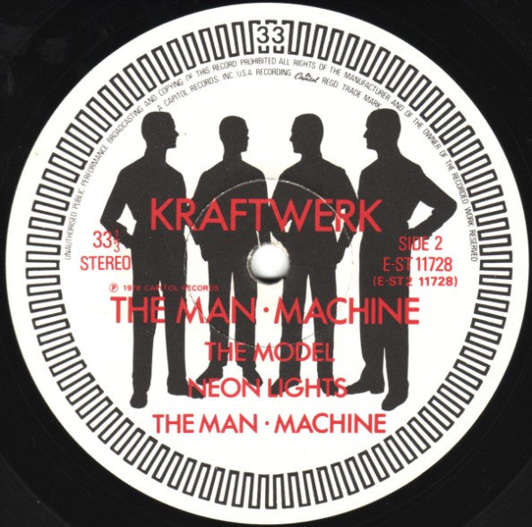 Kraftwerk : The Man • Machine (LP, Album)