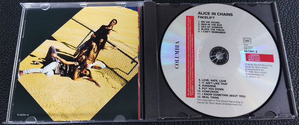 Alice In Chains : Facelift (CD, Album, RE)