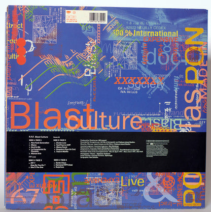 FFF (2) : Blast Culture (2xLP, Album, Ltd, Gat)