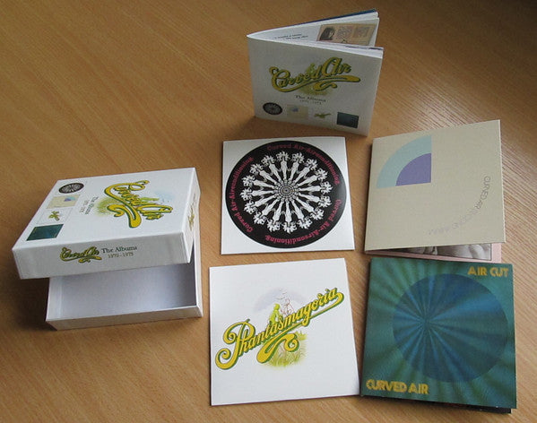 Curved Air : The Albums 1970-1973 (Box, Comp + CD, Album, RE, RM + CD, Album, RE, RM )
