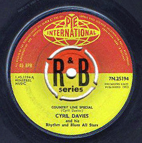 Cyril Davies And His Rhythm And Blues All Stars : Country Line Special (7", Single)