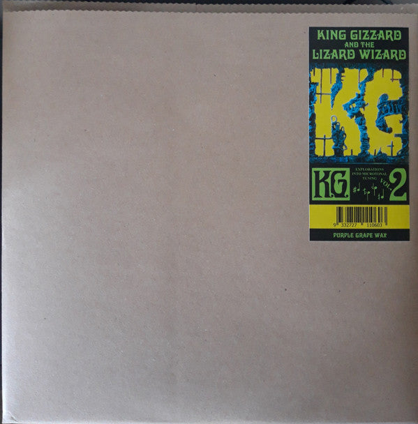 King Gizzard And The Lizard Wizard : K.G. (Explorations Into Microtonal Tuning Volume 2) (LP, Album, Ltd, Pur)