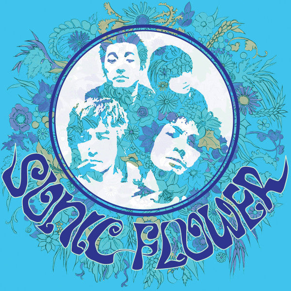 Sonic Flower : Sonic Flower (12", Album, Ltd, RE, Blu)