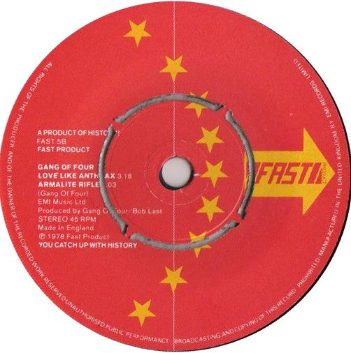 Gang Of Four : Damaged Goods / Love Like Anthrax / Armalite Rifle (7", Single, RE)