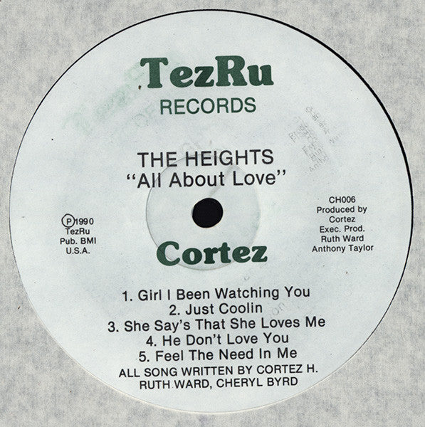 Cortez* : All About Love (LP)