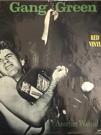 Gang Green : Another Wasted Night (LP, Album, Red)