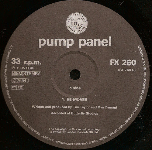 Pump Panel* : Confusion / Re-Mover (2x12")