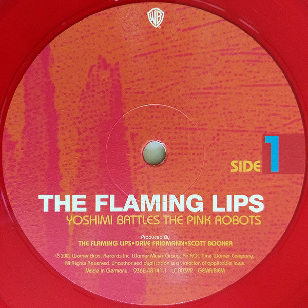 The Flaming Lips : Yoshimi Battles The Pink Robots (LP, Album, Red)