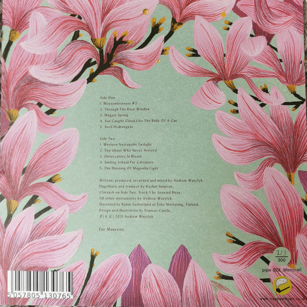 Andrew Wasylyk : Balgay Hill: Morning In Magnolia (LP, Ltd, Num, Pin)