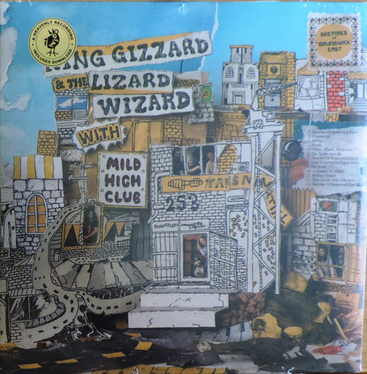 King Gizzard & The Lizard Wizard* With Mild High Club : Sketches Of Brunswick East (LP, Album, RE)