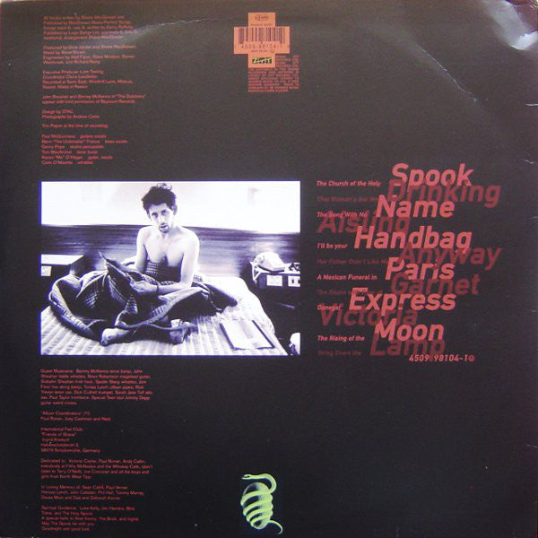 Shane MacGowan And The Popes : The Snake (LP, Album)