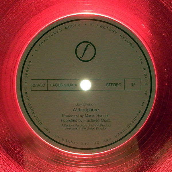 Joy Division : Atmosphere (12", Single, Red)