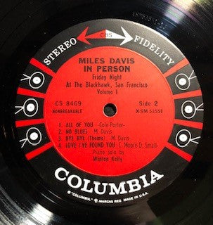 Miles Davis : In Person, Friday Night At The Blackhawk, San Francisco, Volume I (LP, Album)