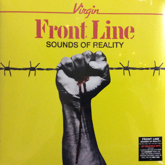 Various : Virgin Front Line - Sounds Of Reality (2xLP, Comp, RE, Red)