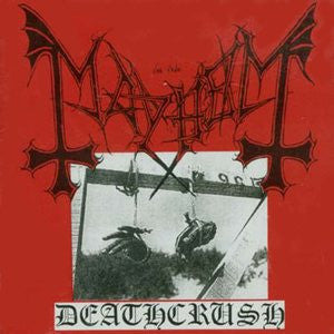 Mayhem : Deathcrush (12", EP, Ltd, RE, Red)