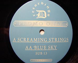 Sub 13* : Screaming Strings / Blue Sky (12", Promo)