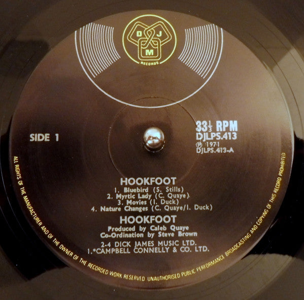 Hookfoot : Hookfoot (LP, Album)