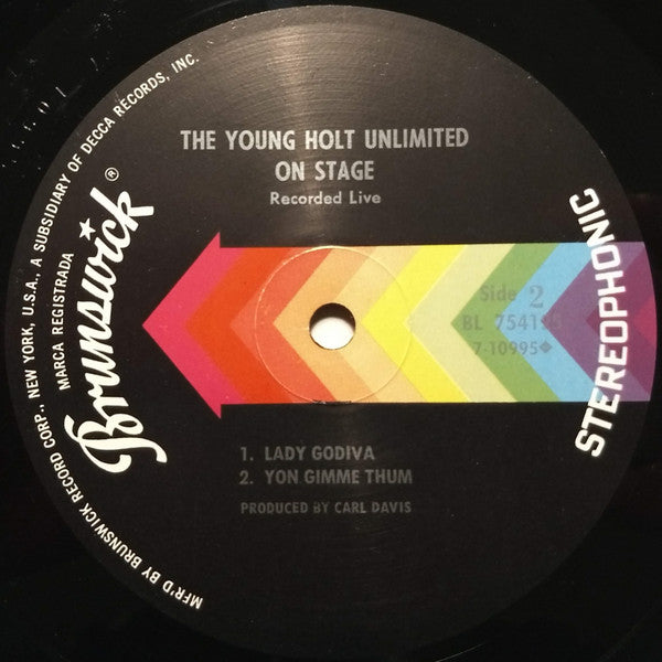 Young-Holt Unlimited* : On Stage (LP, Album)